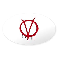 Cafepress vendetta oval for sale  Delivered anywhere in USA 