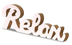 Levandeo schriftzug relax gebraucht kaufen  Wird an jeden Ort in Deutschland