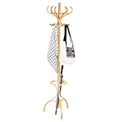 CASART Floor Standing Hat Coat Scarf Stand Hanger with for sale  Delivered anywhere in UK