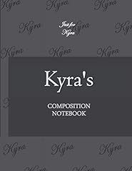 Kyra composition notebook for sale  Delivered anywhere in UK