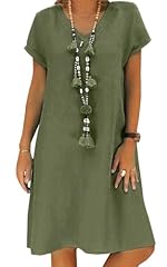 Sommerkleid damen leinen gebraucht kaufen  Wird an jeden Ort in Deutschland
