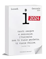 Calendario geniale 2024. usato  Spedito ovunque in Italia 