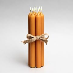 Beeswax taper candles for sale  Delivered anywhere in UK