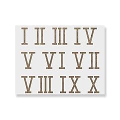 Roman numerals stencil for sale  Delivered anywhere in UK
