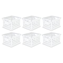 Sterilite stackable plastic for sale  Delivered anywhere in USA 