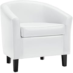 Yaheetech white leather for sale  Delivered anywhere in USA 