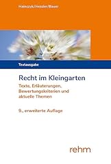 Recht kleingarten texte gebraucht kaufen  Wird an jeden Ort in Deutschland