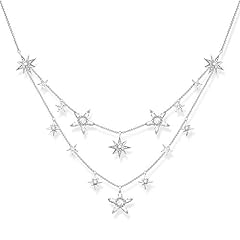 Thomas Sabo Women Silver Pendant Necklace - KE1901-051-14-L45v for sale  Delivered anywhere in UK