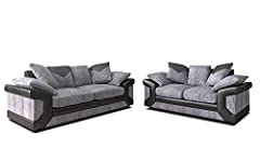 Dino Lush 3+2 Sofa Set, Corner, Swivel Chair, Cuddle for sale  Delivered anywhere in UK