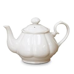 White porcelain teapot for sale  Delivered anywhere in USA 