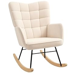 Homcom wingback rocking for sale  Delivered anywhere in UK