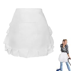 Waitress apron white for sale  Delivered anywhere in UK