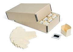 Used, Gaylord Archival Tan Slide File Box - Holds up to 600 for sale  Delivered anywhere in USA 