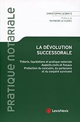Devolution successorale d'occasion  Livré partout en France
