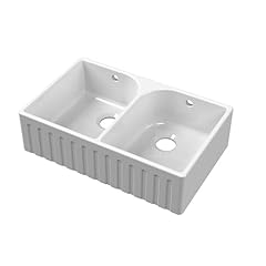 White fireclay kitchen for sale  Delivered anywhere in UK