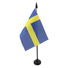 Bandiera tavolo svezia usato  Spedito ovunque in Italia 