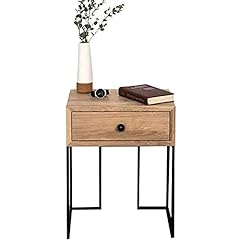 Industrial Bedside Table Kit with Side Table Coffee Table with Mesh Stand Stable Metal Frame for Living Room Bedroom and Easy to Assemble Storage Unit Modern Minimalist Bedside for sale  Delivered anywhere in Canada