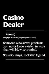 Casino dealer gift for sale  Delivered anywhere in UK