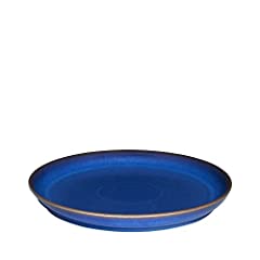 Denby Imperial Blue Coupe Dinner Plate, Royal Blue, used for sale  Delivered anywhere in Canada