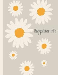 Babysitter information book for sale  Delivered anywhere in USA 