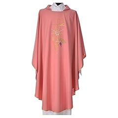 Pink priest chasuble for sale  Delivered anywhere in USA 