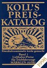 Koll preiskatalog märklin d'occasion  Livré partout en Belgiqu