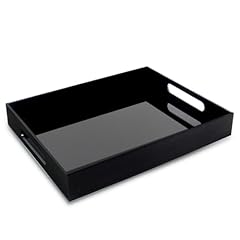 Black acrylic serving for sale  Delivered anywhere in USA 