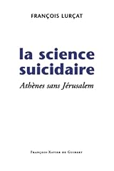 Science suicidaire athènes d'occasion  Livré partout en France