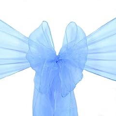 Organza chair sashes for sale  Delivered anywhere in UK