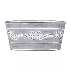 Grey metal leafy for sale  Delivered anywhere in UK