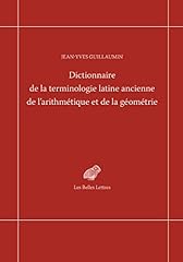 Dictionnaire terminologie lati d'occasion  Livré partout en France