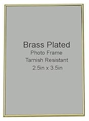 Gold brass plated for sale  Delivered anywhere in UK