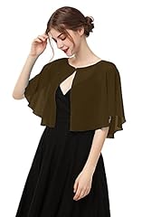 Chiffon capelet women for sale  Delivered anywhere in USA 