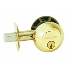 Schlage bright brass for sale  Delivered anywhere in USA 