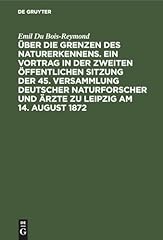 Grenzen naturerkennens vortrag gebraucht kaufen  Wird an jeden Ort in Deutschland