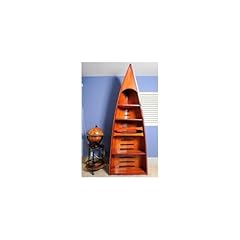 Canoe bookshelf wooden for sale  Delivered anywhere in USA 