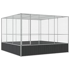 Vidaxl aviary silver for sale  Delivered anywhere in USA 