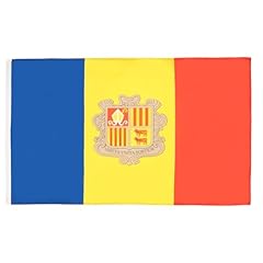 Bandiera andorra 150x90cm usato  Spedito ovunque in Italia 