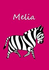 Melia personalisiertes malbuch d'occasion  Livré partout en France