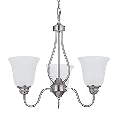 Light chandelier brushed for sale  Delivered anywhere in USA 