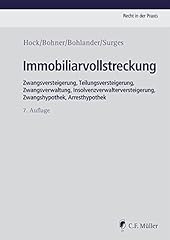 Immobiliarvollstreckung zwangs gebraucht kaufen  Wird an jeden Ort in Deutschland