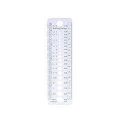 Plastic knitting gauge for sale  Delivered anywhere in UK