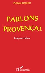 Parlons provençal langue d'occasion  Livré partout en France