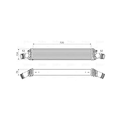 Valeo intercooler turbo usato  Spedito ovunque in Italia 
