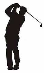 Golf adesivo pezzi usato  Spedito ovunque in Italia 