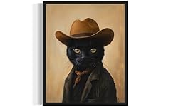 Black cat cowboy for sale  Delivered anywhere in USA 