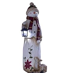 Snowman figurine resin for sale  Delivered anywhere in USA 
