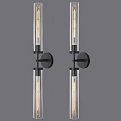 Black wall sconces for sale  Delivered anywhere in USA 