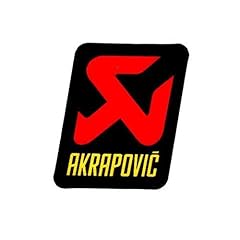 Akrapovic auspuff aufkleber gebraucht kaufen  Wird an jeden Ort in Deutschland