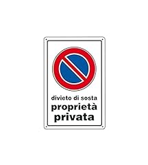 Cartello divieto sosta usato  Spedito ovunque in Italia 